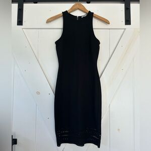 Charlotte Russe Black Midi Dress